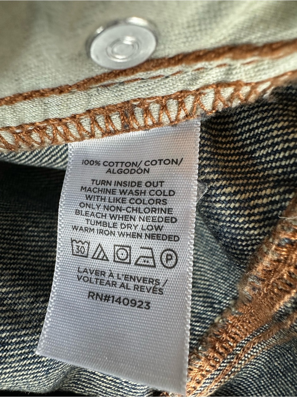 NWT LOFT Barrel Jeans Curvy High Rise Dark Wash 100% Cotton Sz 29/8 - Picture 7 of 11